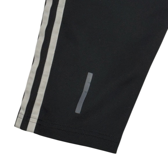 Adidas climalite size large capri style leggings with stripe on sides! - Picture 2 of 14